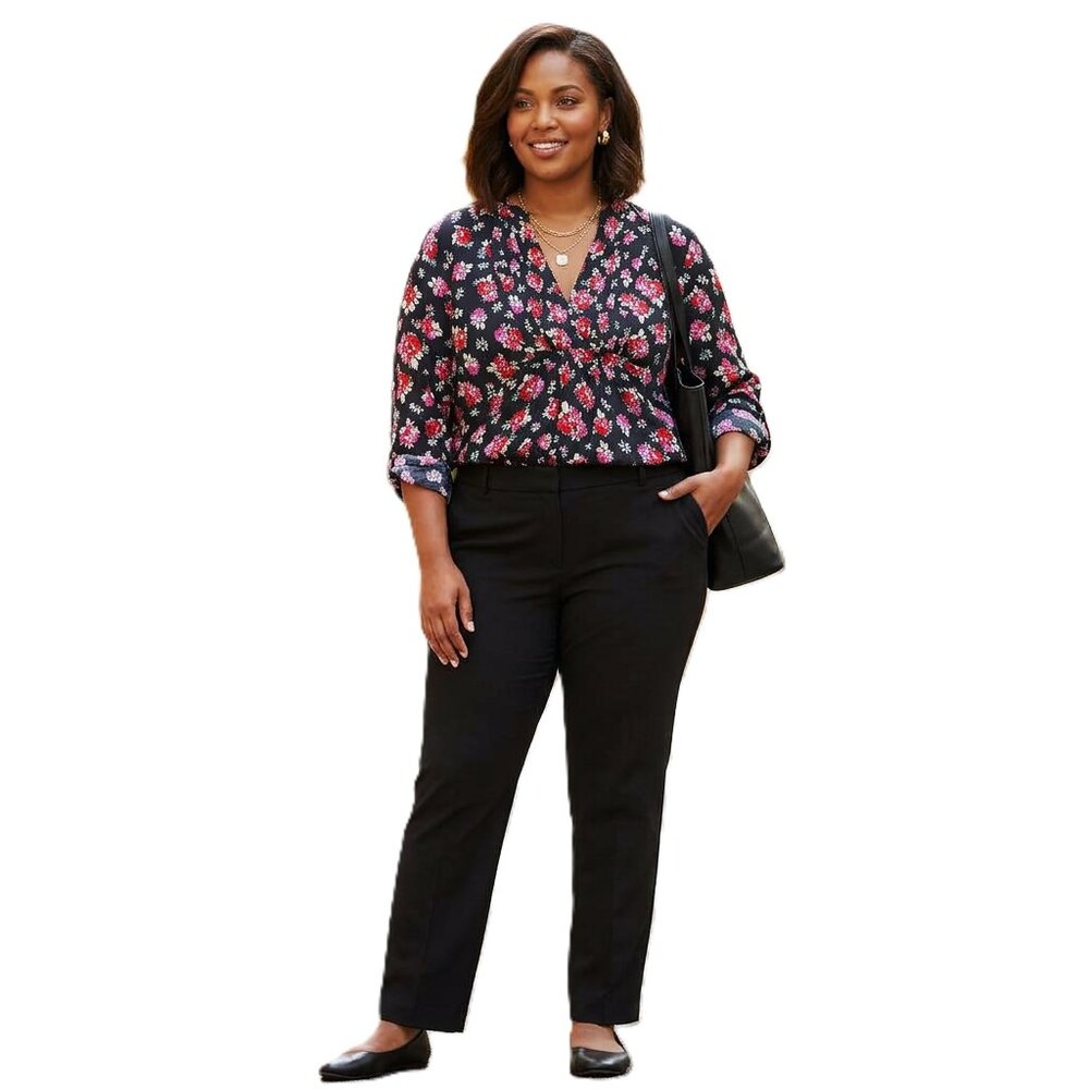 TORRID Floral Print Blouse. Plus Size 4